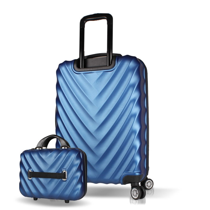 Zoozie Bags Juego de Maletas de 2 Piezas Azul Oscuro Zoozie Bags Juego de Maletas de 2 Piezas Azul Oscuro